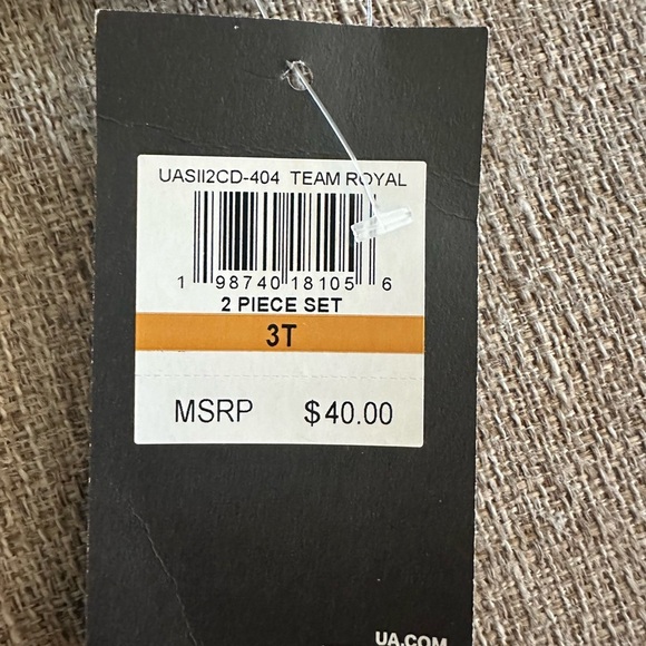 Under Armour Kids' Blue and Black Graphic Tee Set - Picture 6 of 6